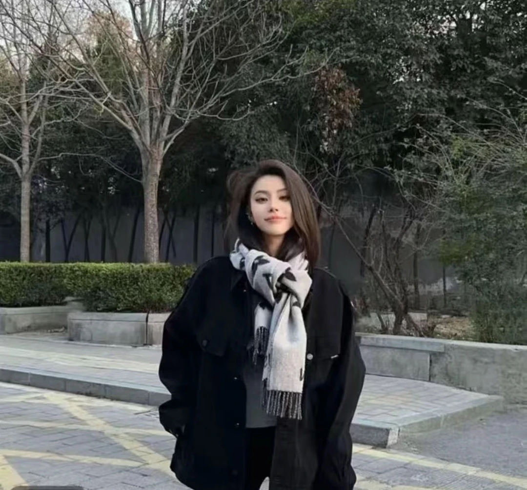 外贸订单原单~双面山羊绒秋冬款礼盒装A