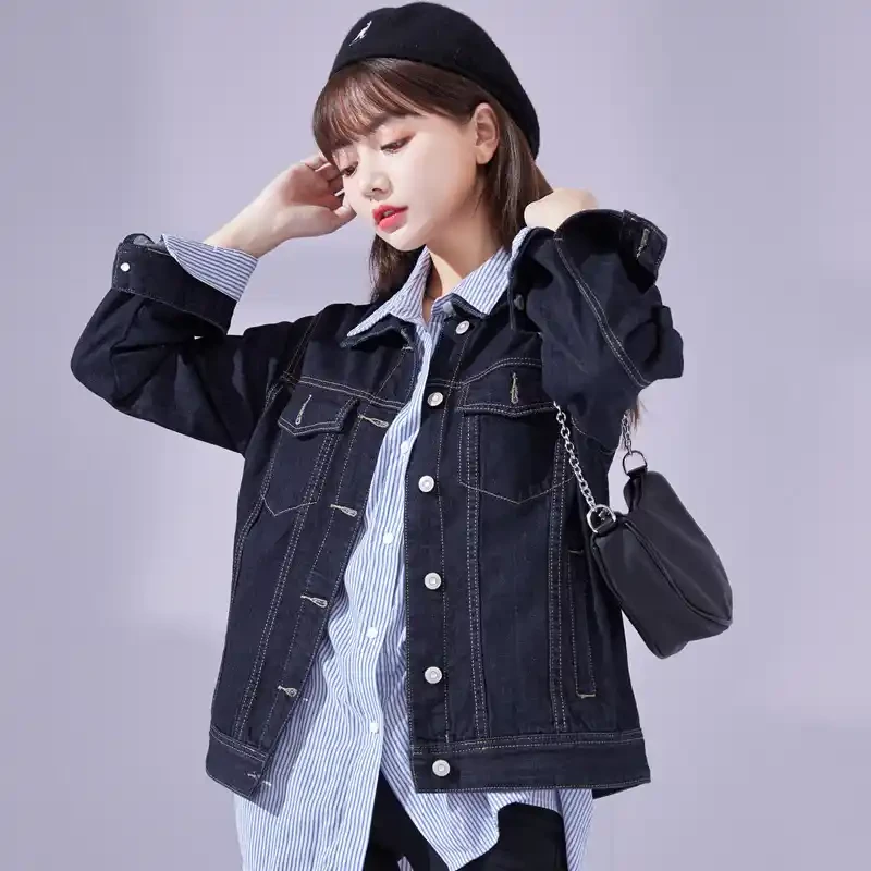 （401-500）春秋牛仔衣  默认微瑕