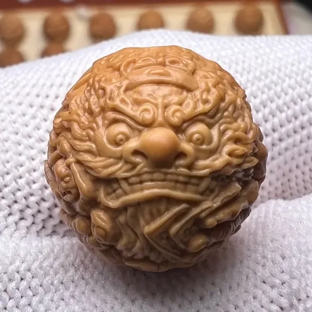 【精工一本万利】17 - 18左右猴头核桃雕刻单颗全品