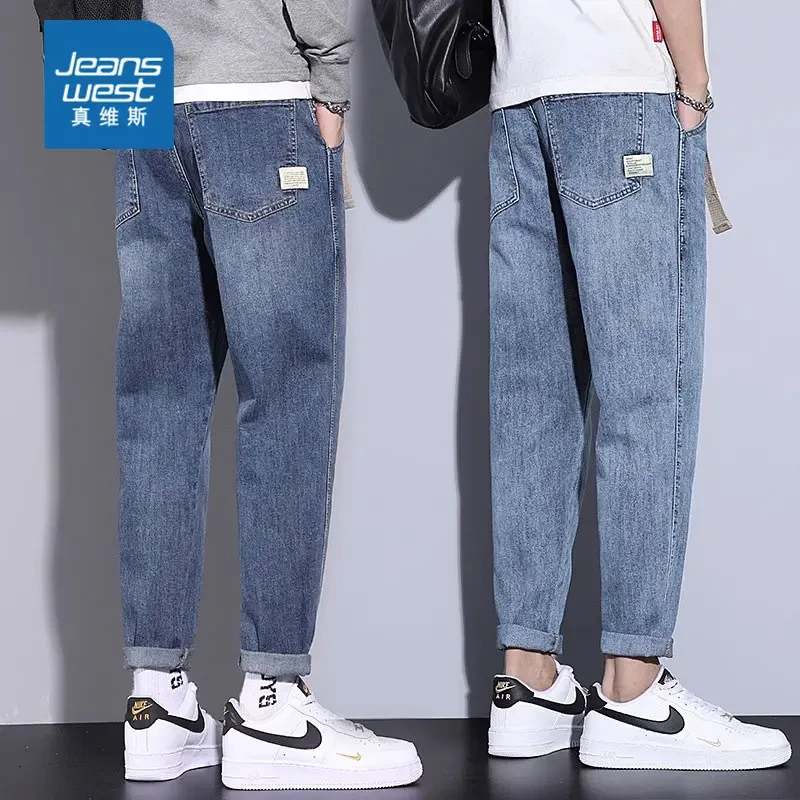 真维斯牛仔裤男士男装宽松直筒加绒秋冬休闲爆款裤子2025新款秋季