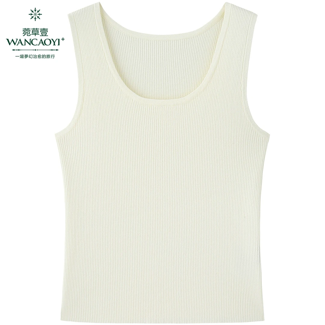 【商场同款】【通勤混搭】菀壹2025春季新款背心B55633511