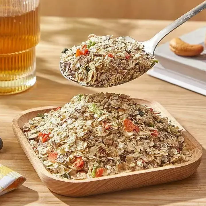 红豆薏米茯苓燕麦片速食麦片早餐晚餐口感美味方便速食