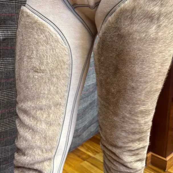 冬季男士德绒发热保暖裤羊毛蚕丝秋裤棉毛裤加绒加厚护膝腰打底裤