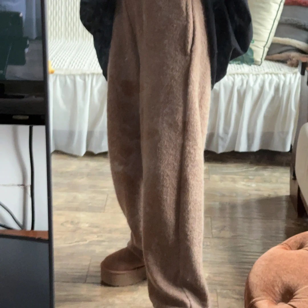 东大门韩系设计感休闲阔腿裤，穿115斤（不退不换）