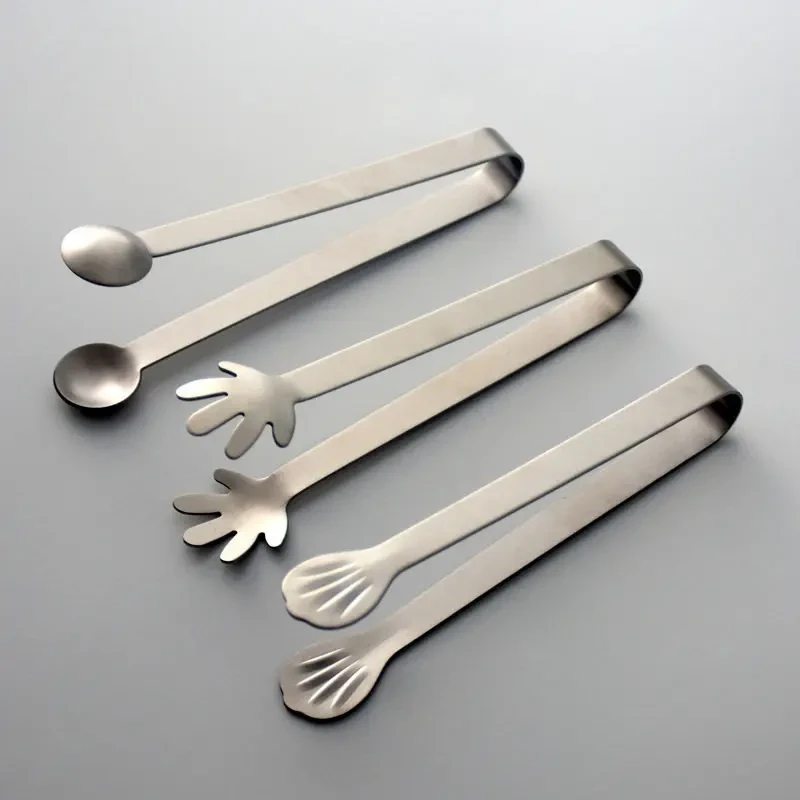 家用创意小手掌零食可爱薯片防滑冰夹子不锈钢迷你食物厨房方糖夹