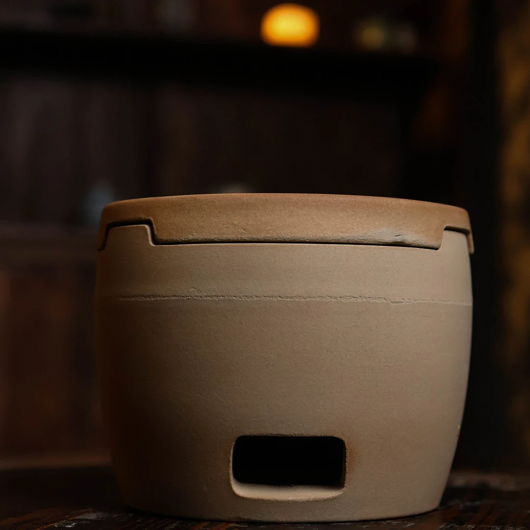 中号古风炭炉（口径18*15）（Q6998）