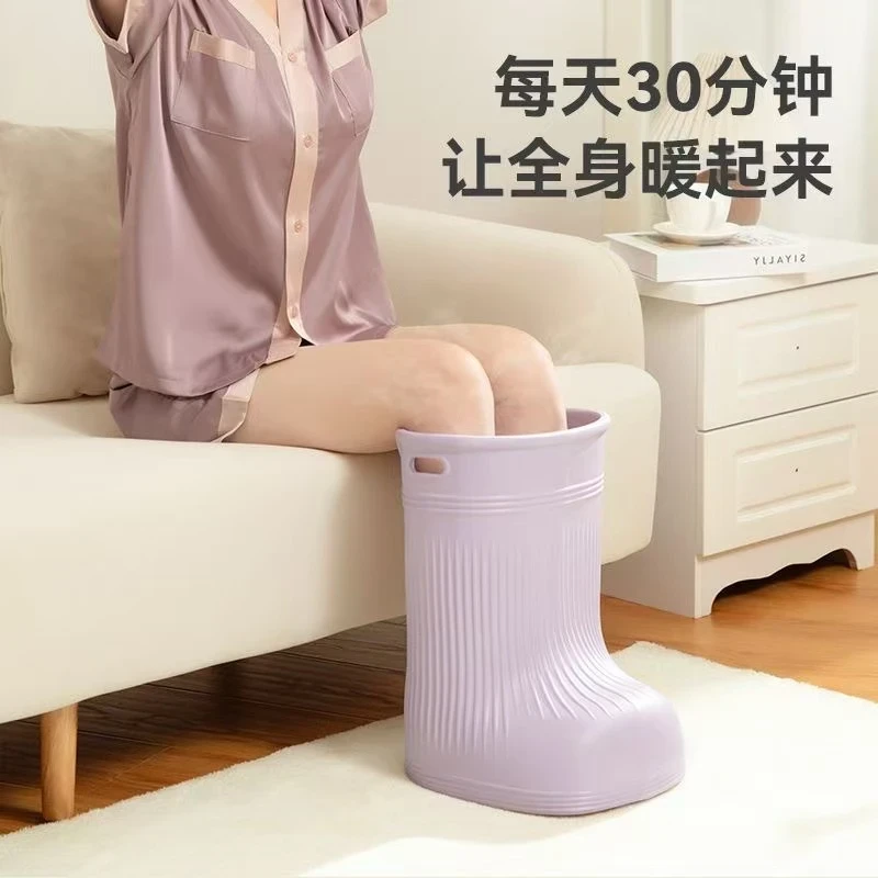 秋冬家用泡脚桶暖脚加厚保温桶过膝足浴盆省水高深桶无异味洗脚桶