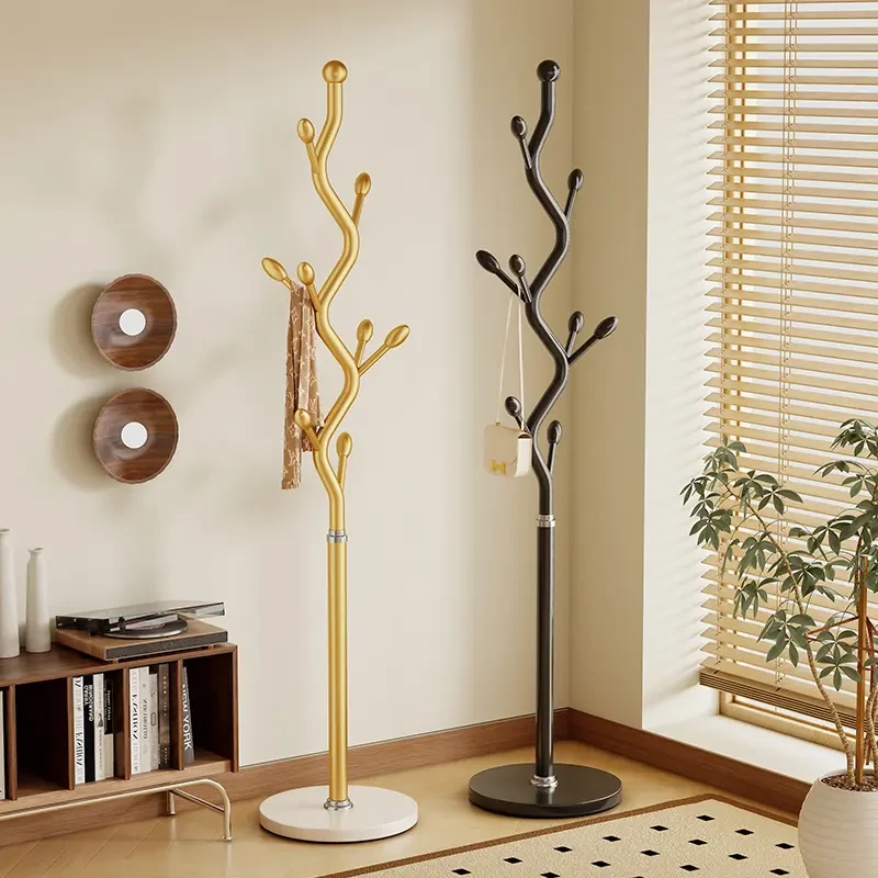 衣帽架轻奢落地卧室挂衣架家用客厅简易立式不占空间衣服架衣架子