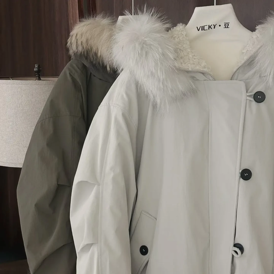 天使之翼貂毛外套