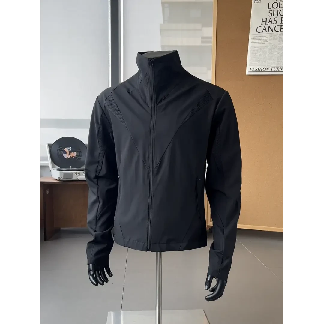 网眼速干薄款防晒衣外套男款户外运动休闲潮牌防晒服冲锋衣夹克夏