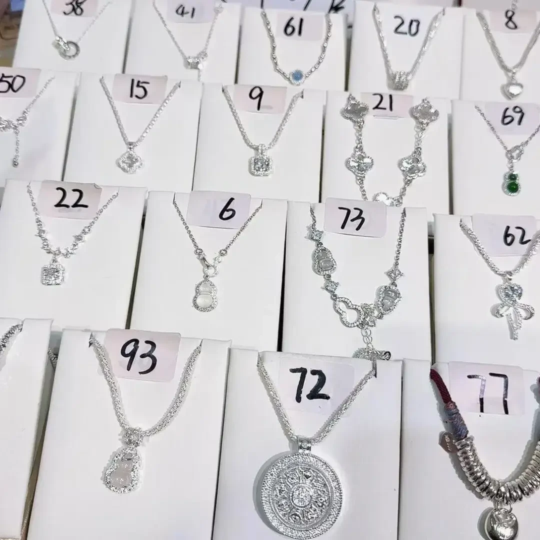 坠链均足银 【热卖款00】时尚项链Diy项链-N网红同款