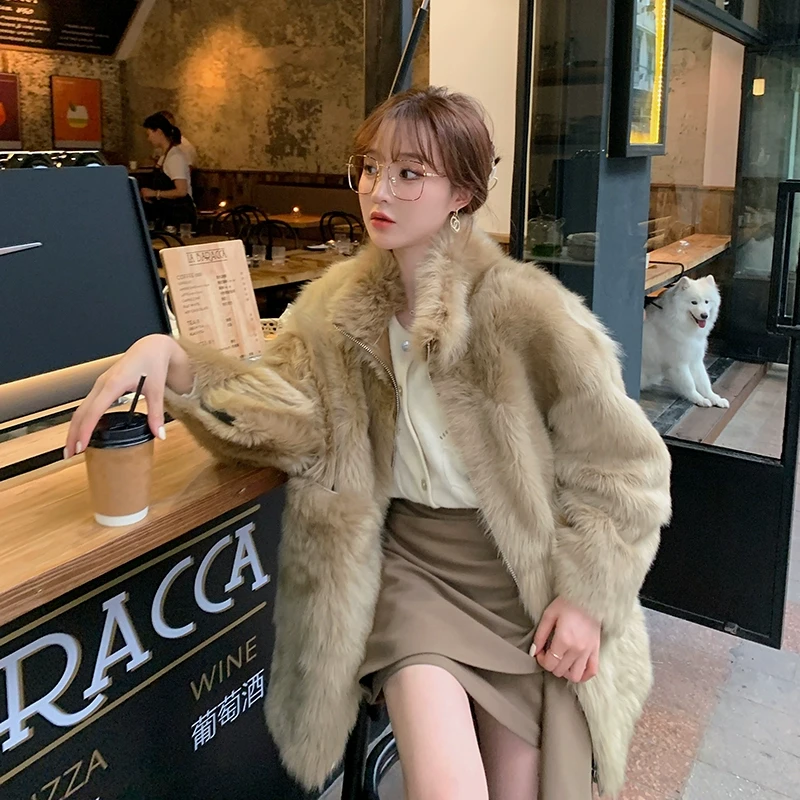 西班牙进口托斯卡纳皮毛一体皮草外套MP203013