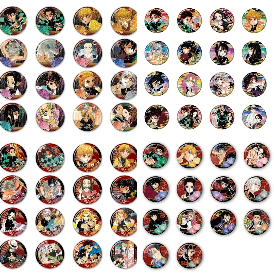 鬼灭之刃原画吧唧1.2.3.5弹吧唧盲盒鬼灭之刃吧唧