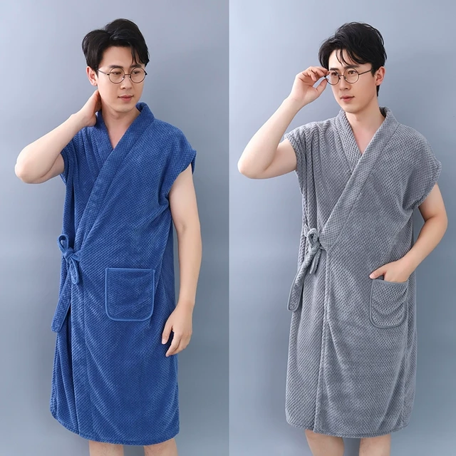 浴巾男款浴袍可穿式速干大人男士专用家用洗澡裹巾2025新款浴巾男