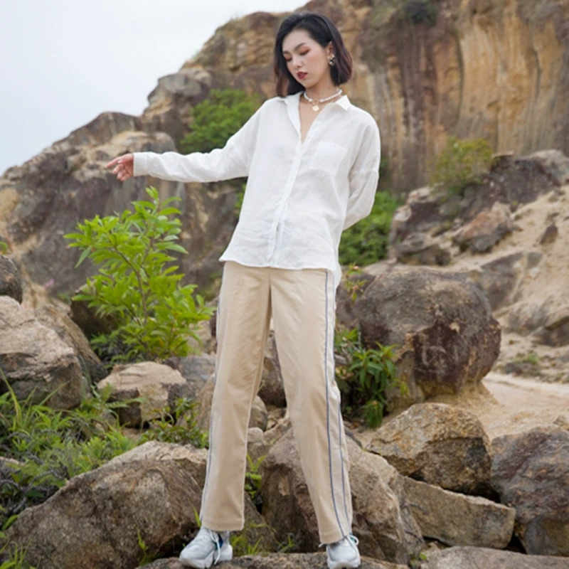 秋冬新款时尚休闲衬衫上衣 乐1280A