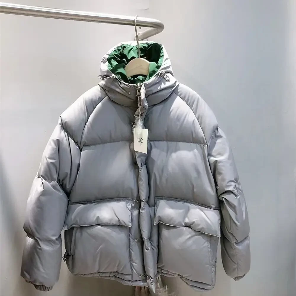 《韩国货no退货》连帽宽松外套