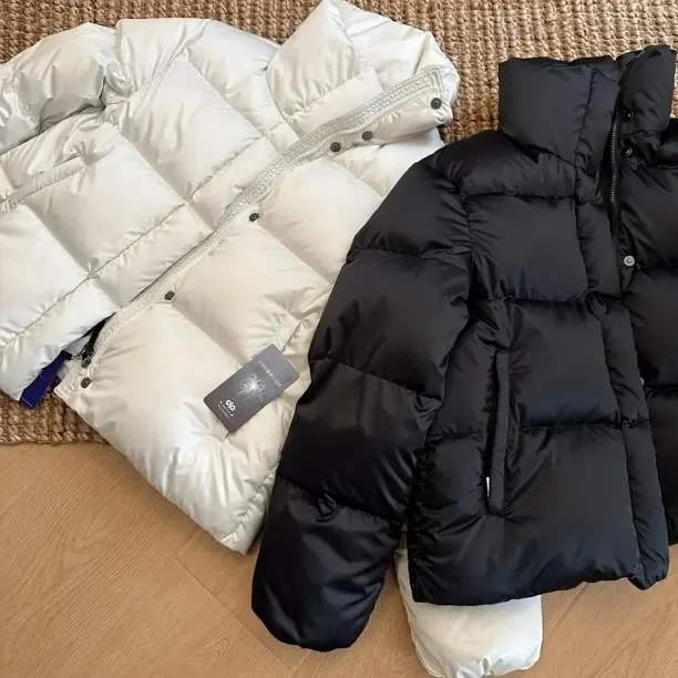 【王小姐】高级 “立领鹅”黑科技纳米三防 进口高密面料白鹅绒羽绒服