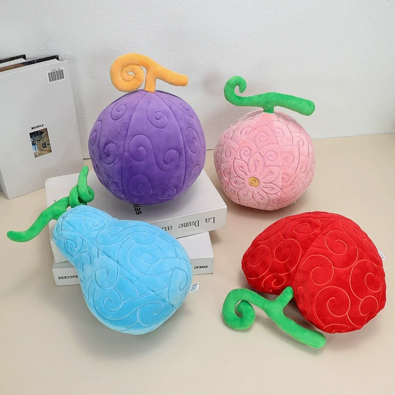 海贼王恶魔果实草帽尼卡路飞毛绒水果玩偶花花公仔罗手术爱心果