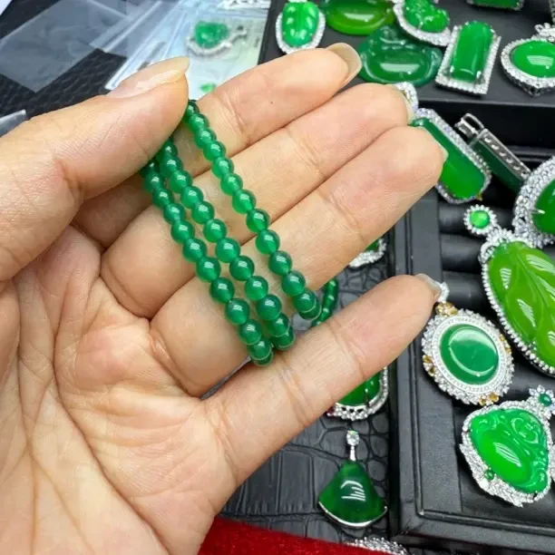 天然玉髓毛衣链项链