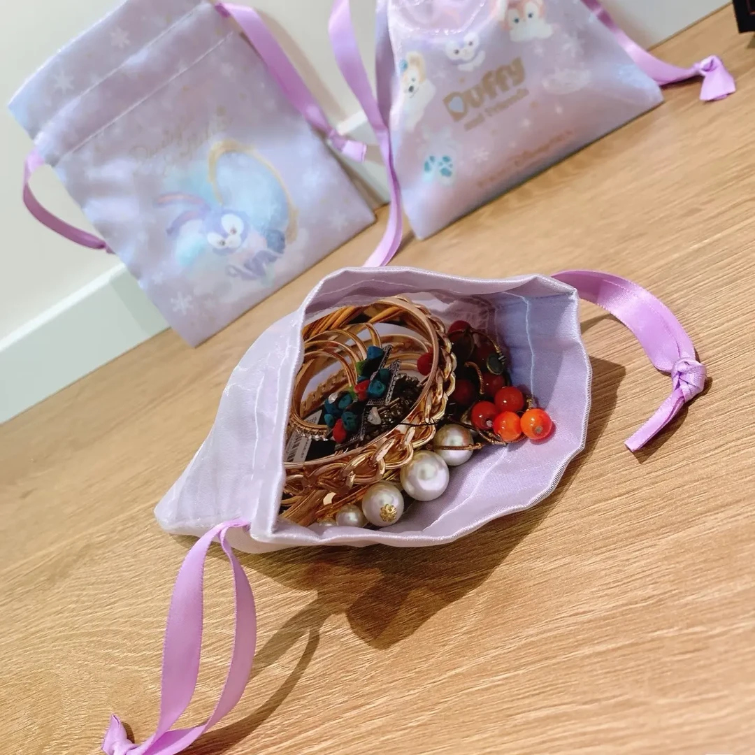 可爱双层束口袋礼品袋伴手礼首饰袋