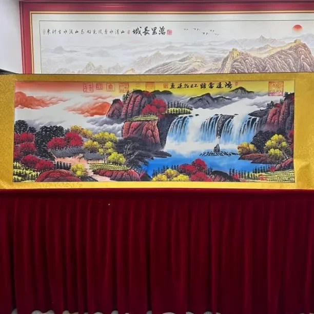 李朝运-鸿运当头-国画