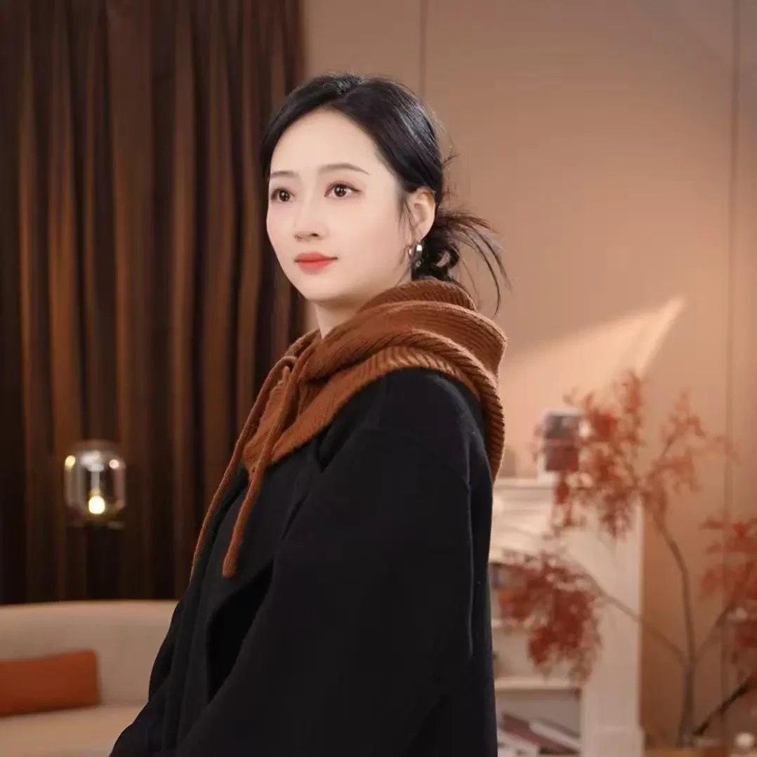 加厚秋冬冬天围脖帽户外【防风暖暖防寒百搭一体多功能】保暖