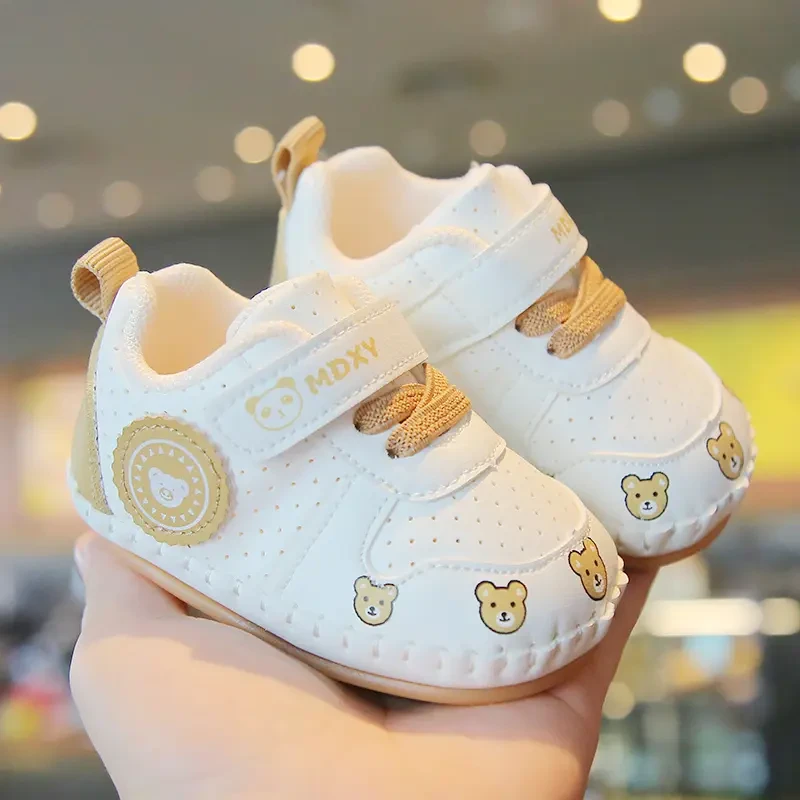 春季软底婴儿鞋学步软底防滑0-1岁男女宝鞋学步软底鞋25