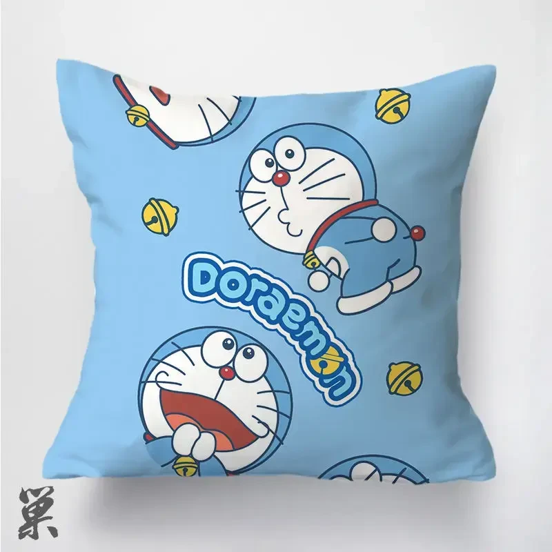 专用居家好物蓝胖子叮当猫情侣个性靠枕靠垫客厅床上沙发靠枕套