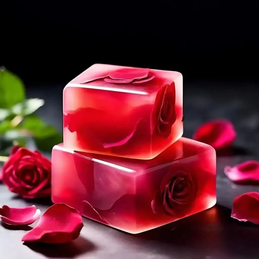 【女生福利】玫瑰手工皂洗澡香皂块保湿玫瑰香薰精油皂香皂洗澡专用