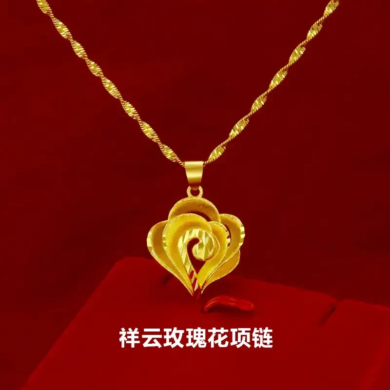 2025年新款项链女款轻奢小众高级感女首饰不掉色气质祥云锁骨链