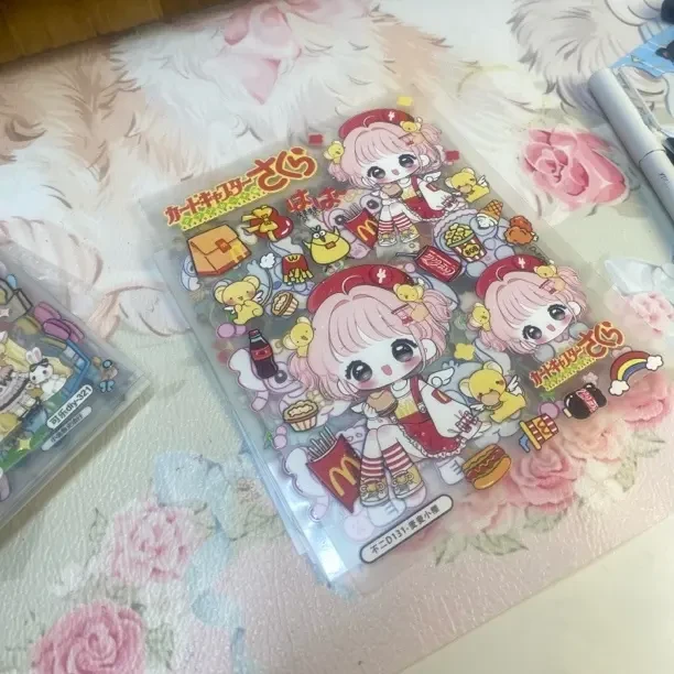 新款立体浮雕防水DIY贴纸