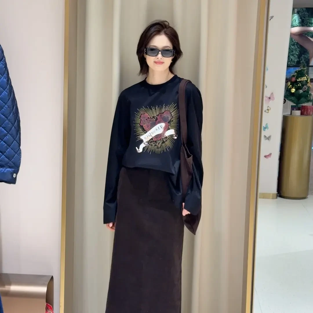 mithworld ｜暗夜玫瑰印花T恤