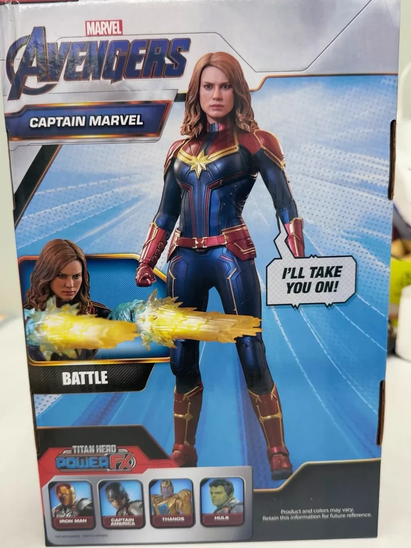 惊奇队长手办玩具可动关节带盒