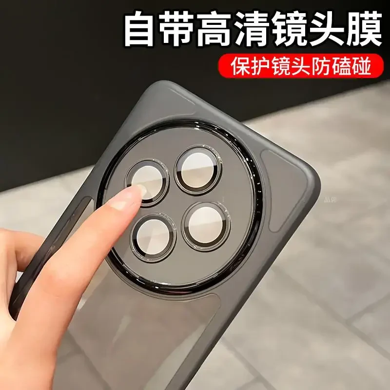 适用vivoy300高级感全包镜头手机壳简约y200防摔保护套透明手机壳