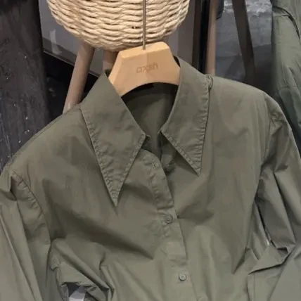 芝蘭时尚韩版百搭显瘦衬衫适合多种场合穿着