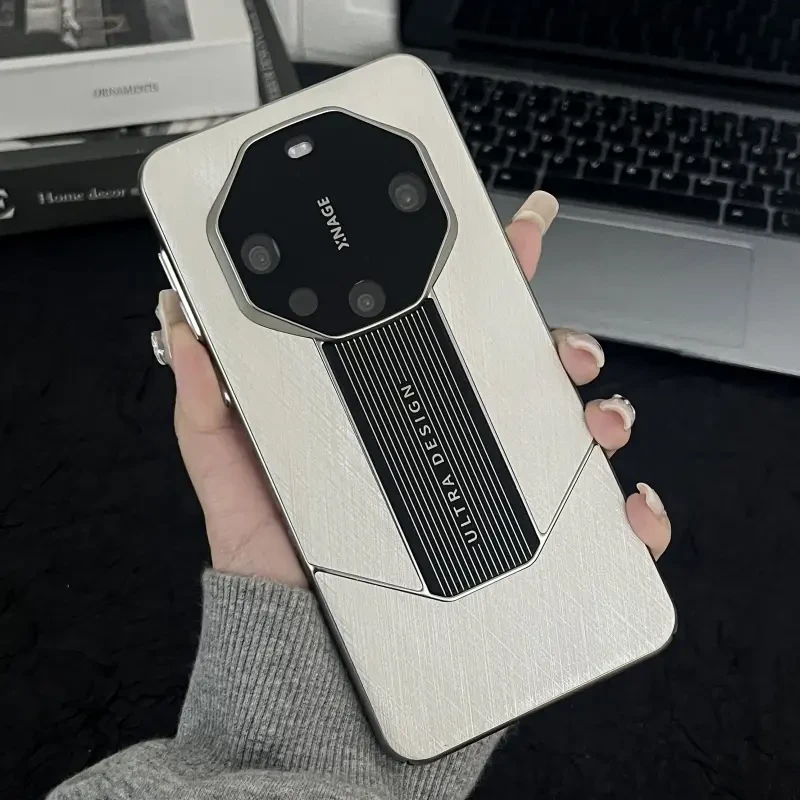 轻奢适用于华为mate70手机壳金丝银锦mate60秒变非凡RS全包保护套