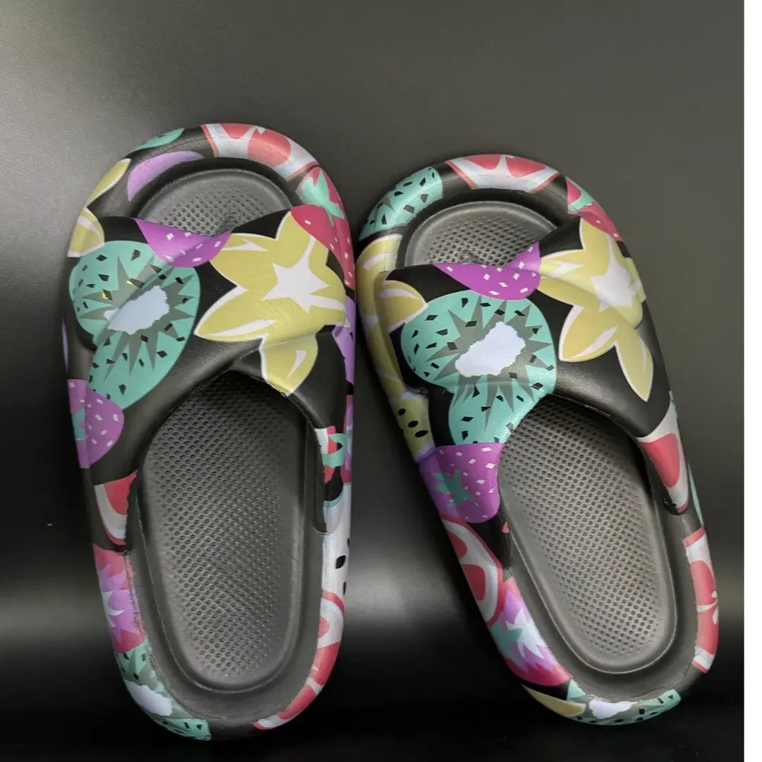 踩屎感女拖鞋女鞋一字拖外穿家居拖防滑耐磨软厚底时尚休闲凉鞋