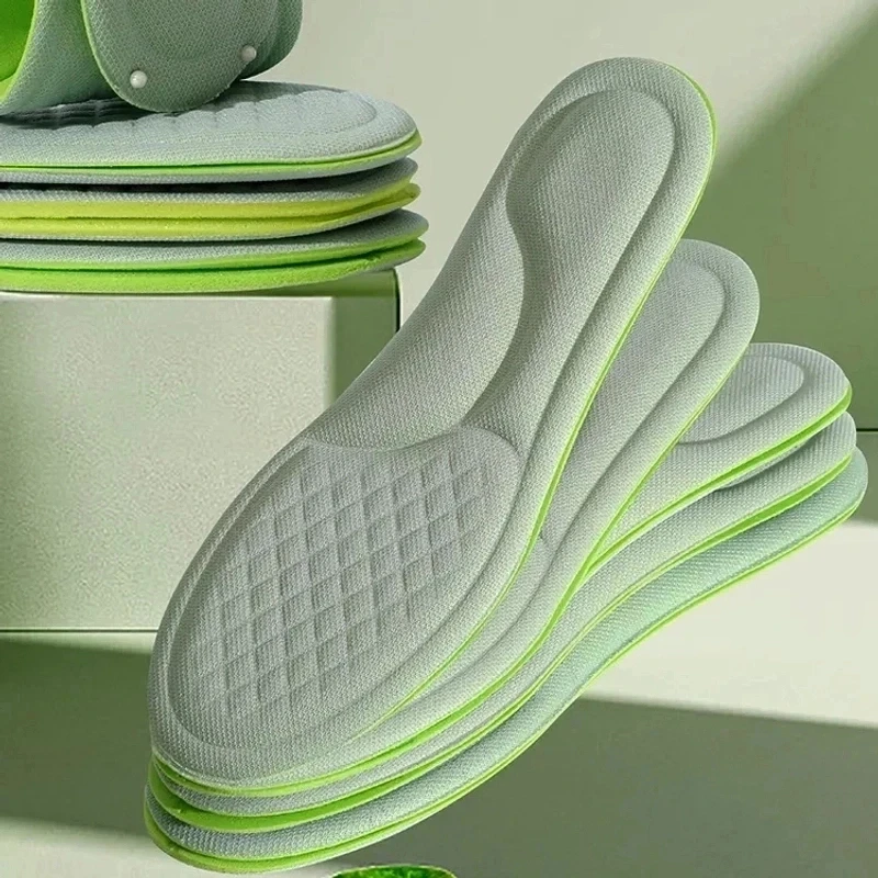 运动鞋垫防臭透气吸汗按摩舒适软底减震缓冲久站不累脚军训鞋垫