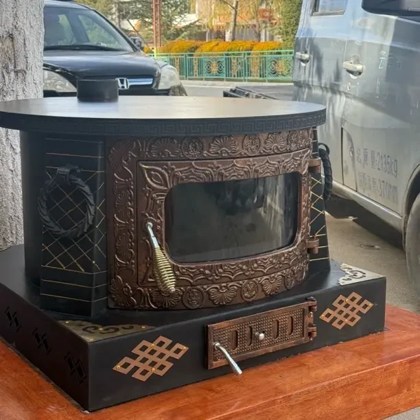 室内铸铁取暖器，节能无烟，可烧水做饭