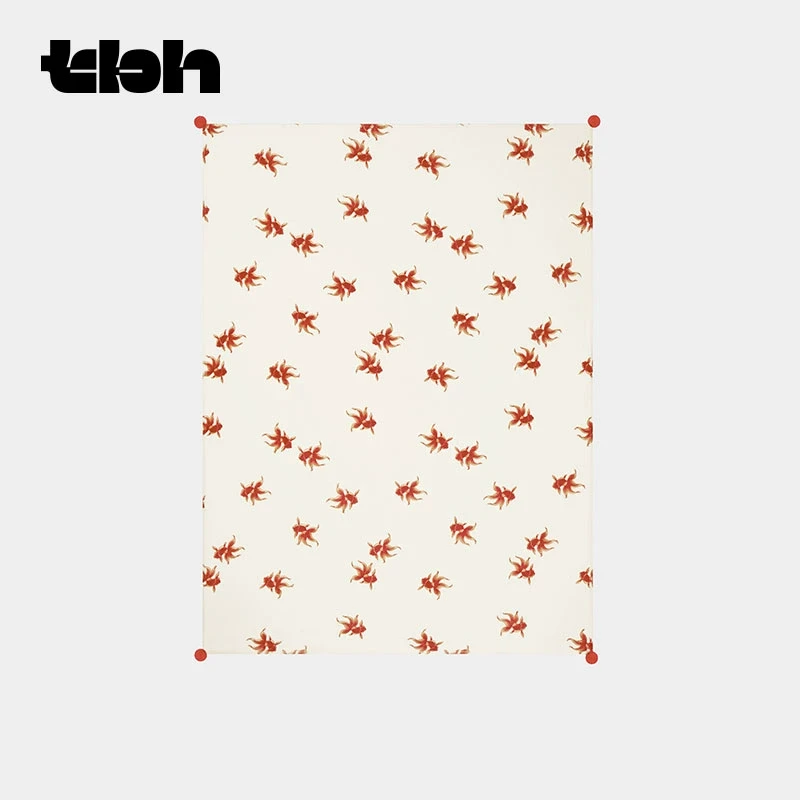 tbh野兽派家居蛇年 金玉满堂法兰绒毯办公室午睡毯沙发毯子