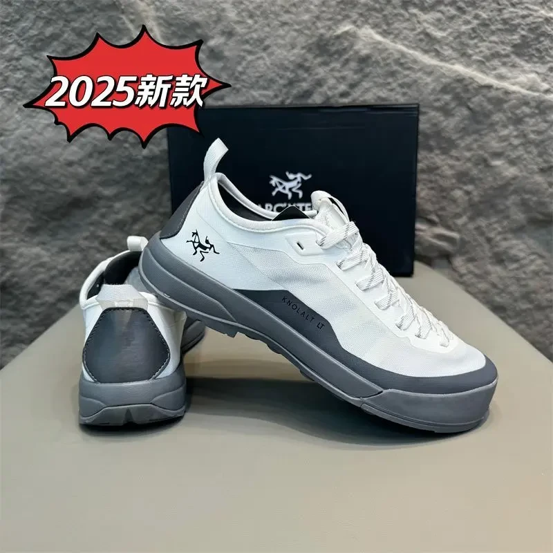 潮牌浦田运动鞋户外徒步休闲耐磨防滑透气单层网面男士厚底增高鞋