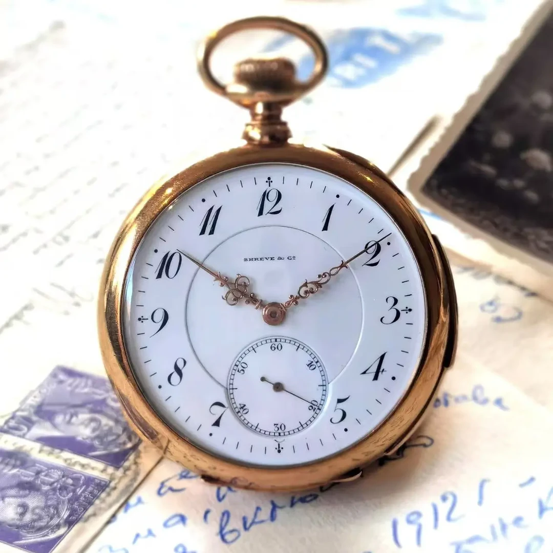 【直播间展示为准】复古潮流石英怀表女士通用