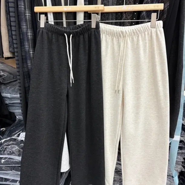 9906加绒窄版阔腿裤