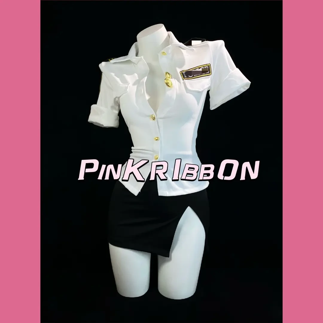 性感空姐制服御姐风女装纯欲套装秘书大码包臀裙角色扮演约会战袍