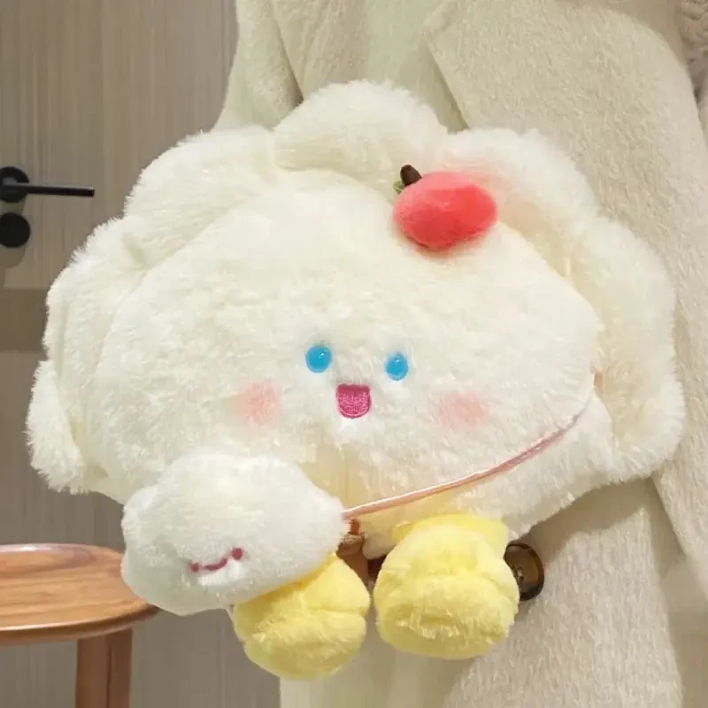 新款2025多爱饺子玩偶星星帽饺子毛绒公仔睡觉抱枕送女友生日礼物