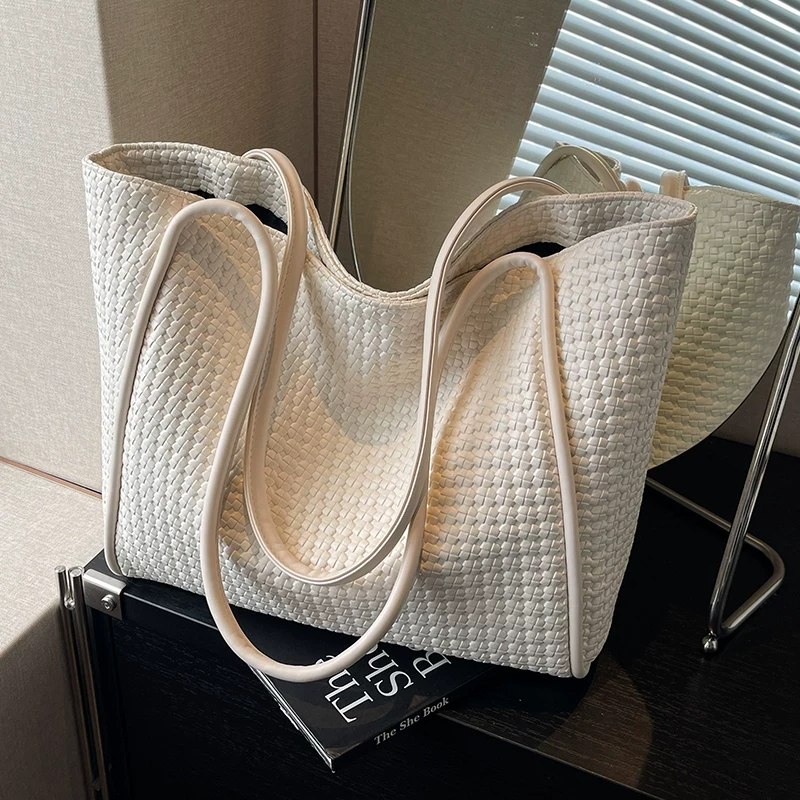 托特包大容量包手提高级感购物袋新款女士时尚百搭腋下通勤单肩包