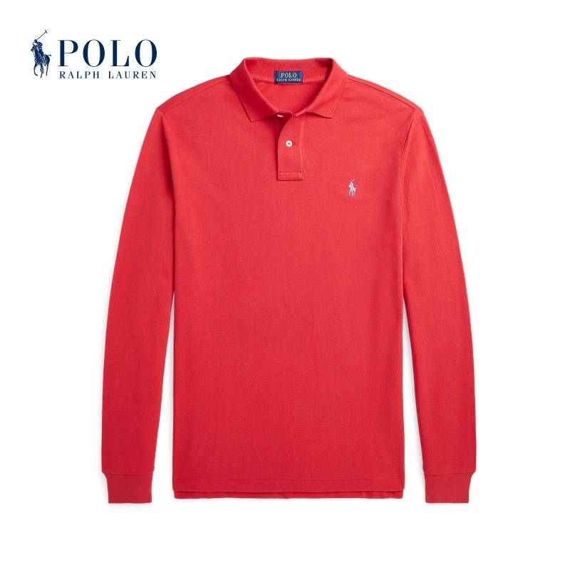 Ralph Lauren拉夫劳伦男装 25早春定制修身版棉质Polo衫710680790