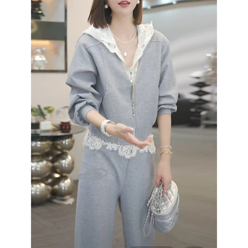 设计感小众春季套装女款爆款2025新款春秋季炸街潮牌温柔知性衣服