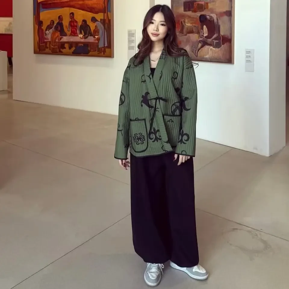 进口厚款民族风外套赠进口冰箱贴一个