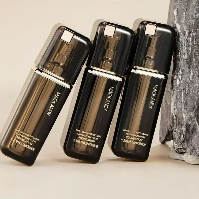 持久焕颜粉底液防水防汗贴肤锁妆遮瑕保湿轻薄服帖不脱妆